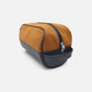 Suede with black Toiletry Bag