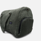 ribbed corduroy travel duffle bag olive green minimal style
