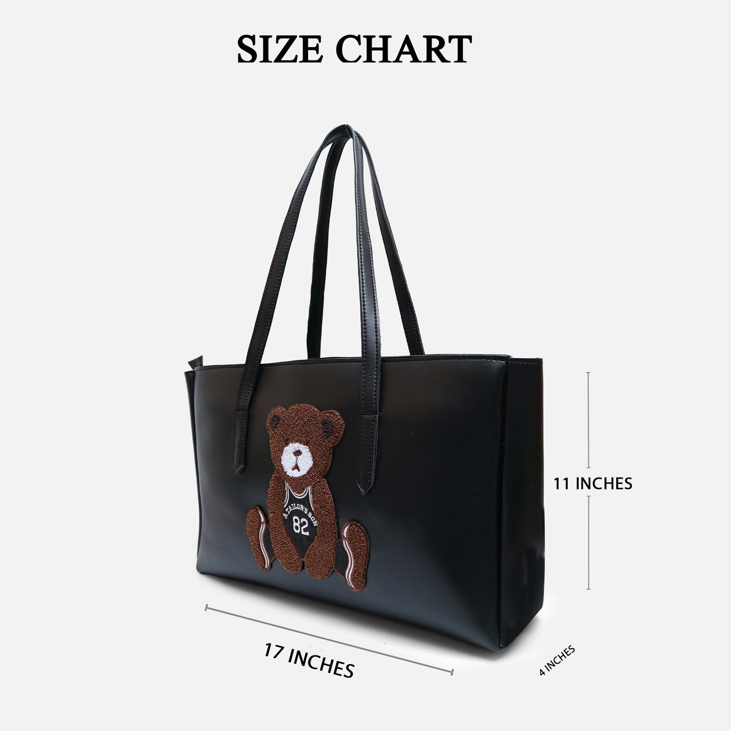 Black Teddy handbag