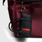 stylish mini duffle keychain pouch