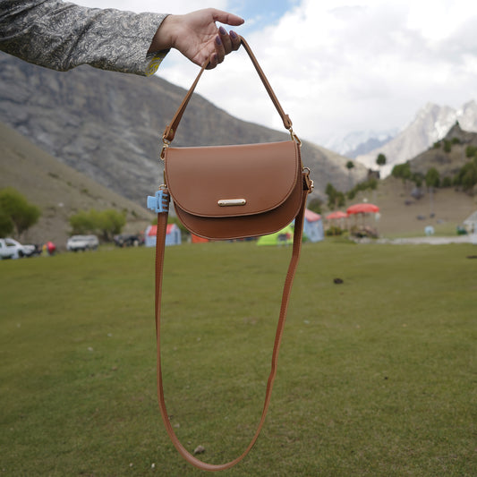 Brown sugar saddle bag